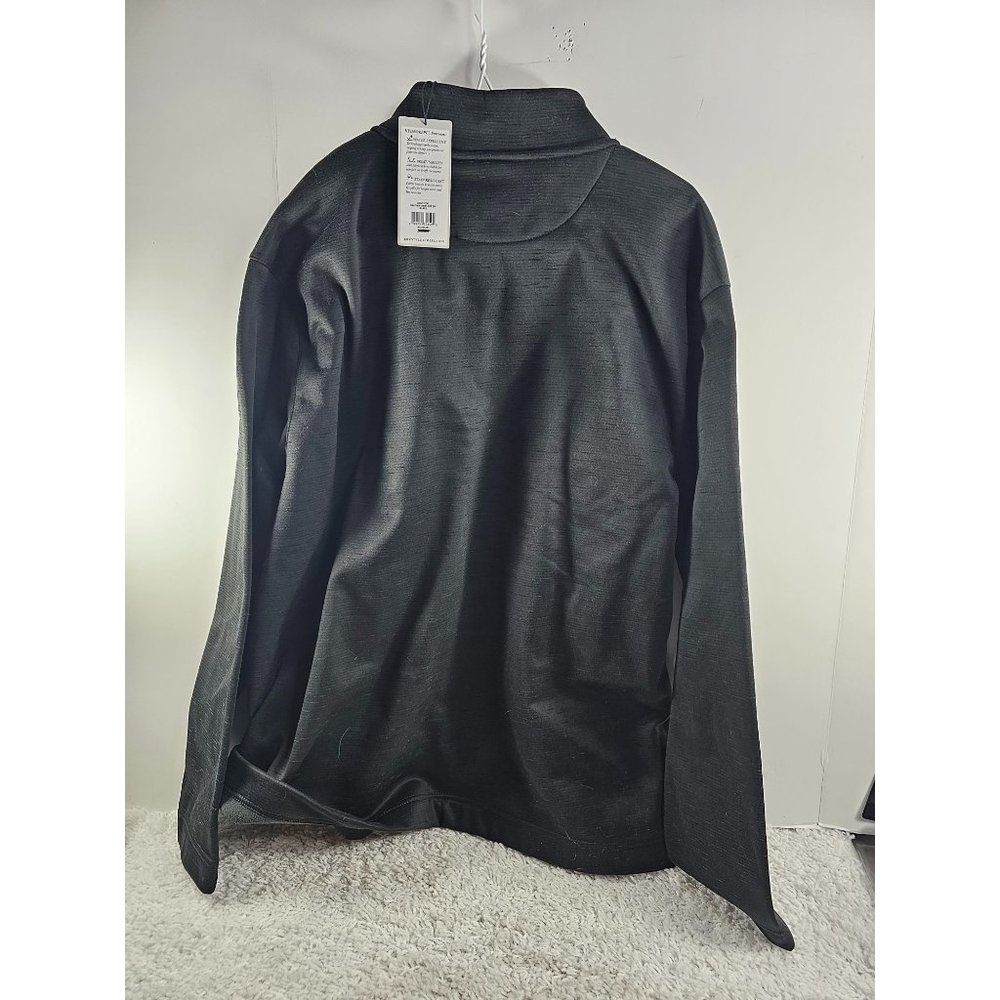Walter Hagen Golf Black Quarter-Zip Pullover Sweatshirt - Picture 8 of 9